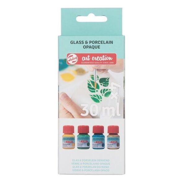 Artequipment TALENS G P. OPAQUE SET 4x30 ml. GREEN GOLD uniw