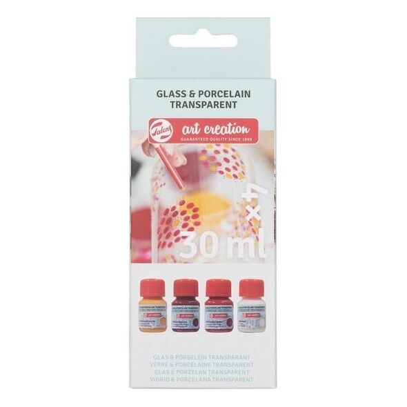 Artequipment TALENS G P. TRANSPARENT SET 4x30 ml. PINK FROST uniw