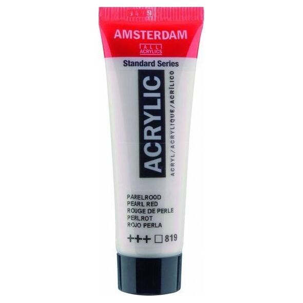 Artequipment Farba akrylowa TALENS AMSTERDAM SPECIALTIES 120ml 819 PEARL RED uniw