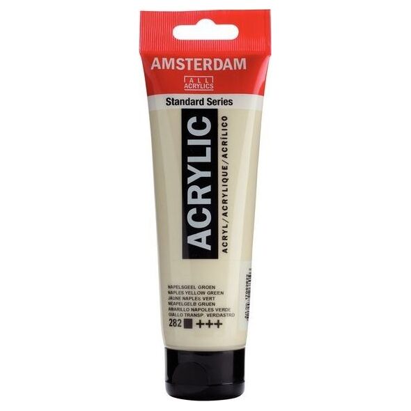 Artequipment Farba akrylowa TALENS AMSTERDAM 120ml 282 - NAPLES YELLOW GREEN uniw