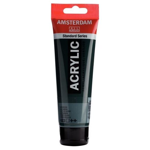 Artequipment Farba akrylowa TALENS AMSTERDAM 120ml 623 - SAP GREEN uniw