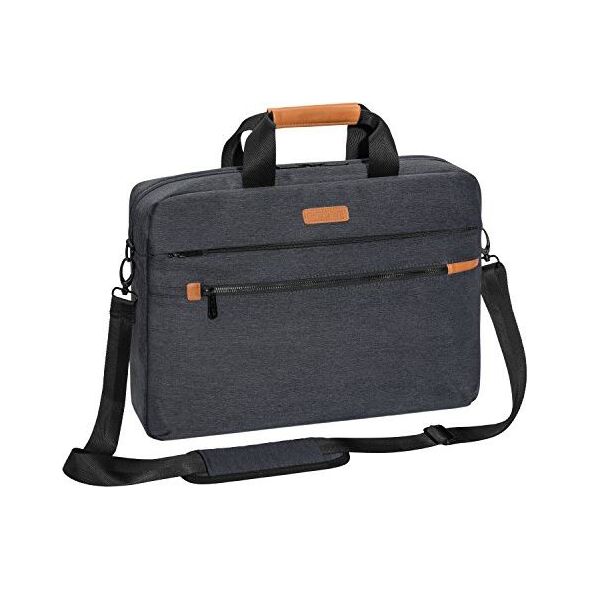 Torba Pedea Torba na laptopa PEDEA Torba Elegance Pro na notebook 15,6 cala (39,6 cm) Torba na ramię z paskiem na ramię i przegrodą na tablet do 27,96 cm (11 cali), szara