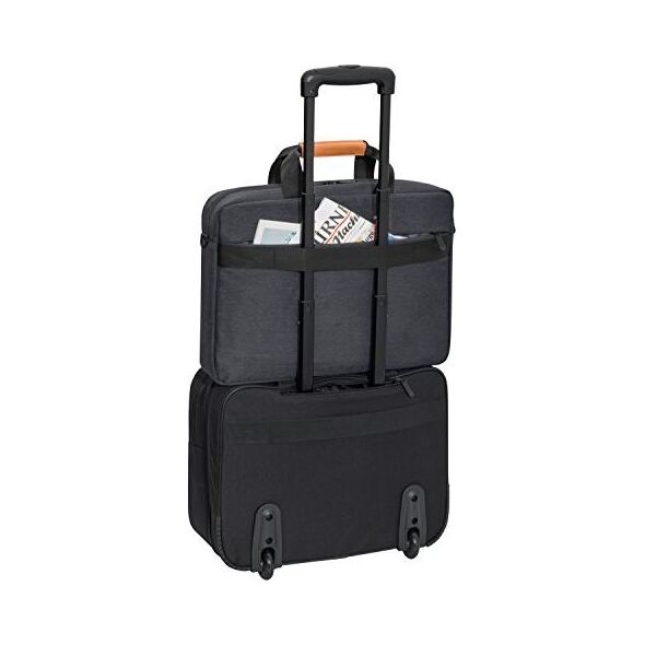 Torba Pedea Torba na laptopa PEDEA Torba Elegance Pro na notebook 15,6 cala (39,6 cm) Torba na ramię z paskiem na ramię i przegrodą na tablet do 27,96 cm (11 cali), szara