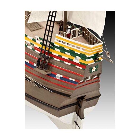 Revell Revell 05684 Mayflower-400th Anniversary Prawdziwie oryginalny zestaw modeli do składania dla zaawansowanych użytkowników, z podstawowymi akcesoriami, niepomalowany