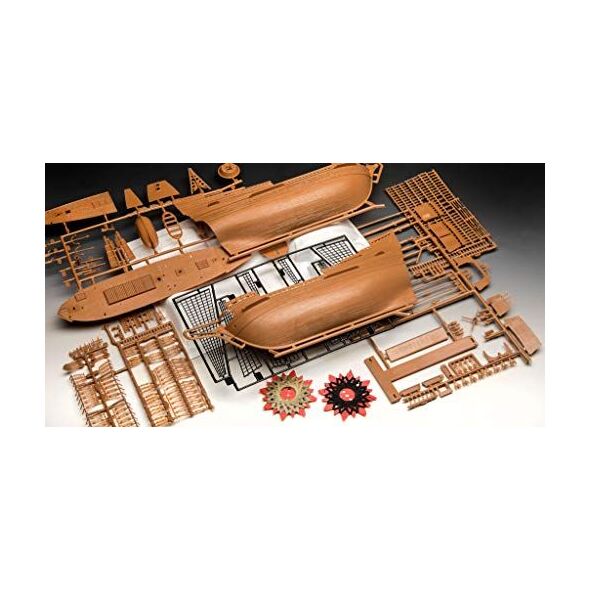 Revell Revell 05684 Mayflower-400th Anniversary Prawdziwie oryginalny zestaw modeli do składania dla zaawansowanych użytkowników, z podstawowymi akcesoriami, niepomalowany