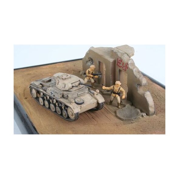 Revell Revell Model Kit Panzer 1:76 - PzKpfw II Ausf.F w skali 1:76, poziom 4, wierna replika z wieloma detalami, 03229