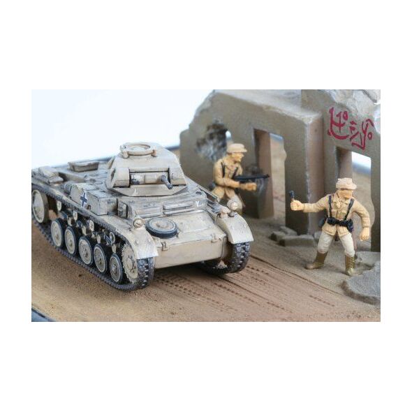 Revell Revell Model Kit Panzer 1:76 - PzKpfw II Ausf.F w skali 1:76, poziom 4, wierna replika z wieloma detalami, 03229
