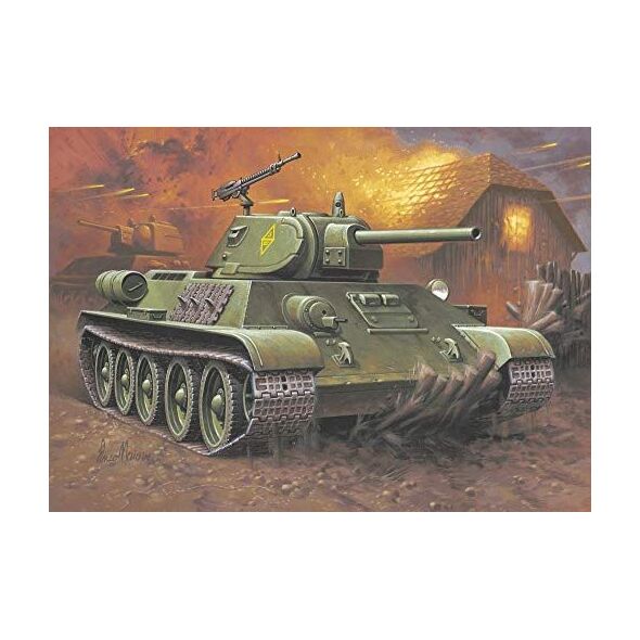 Revell Revell REV-03294 T-34/76 model 1940, model czołgu 1:76, zabawki 8,1 cm, nielakierowane