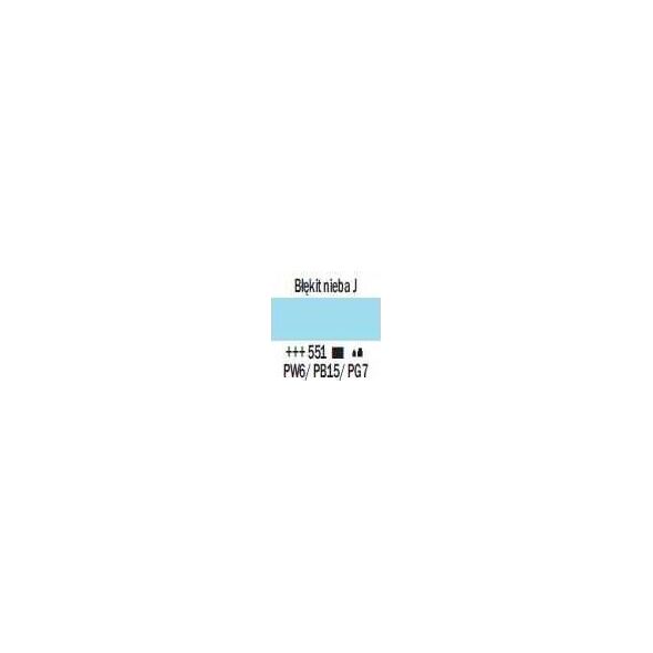 Artequipment Farba akrylowa TALENS AMSTERDAM 120ml 551 - SKY BLUE LIGHT uniw