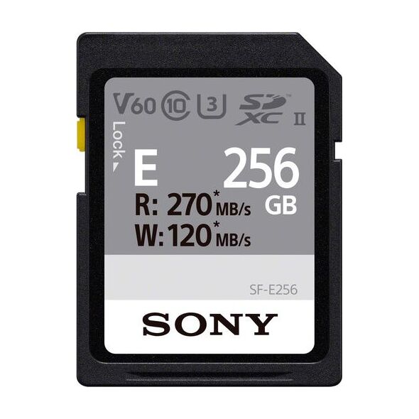 Karta Sony SF-E SDXC 256 GB Class 10 UHS-II/U3 V30 (SF-E256)