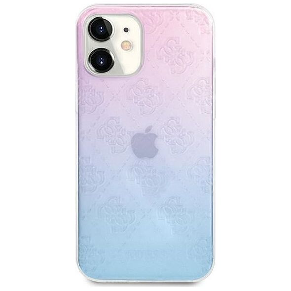 Guess Guess GUHCP12S3D4GGBP iPhone 12 mini 5,4 niebiesko-różowy/blue&pink hardcase 4G 3D Pattern Collection