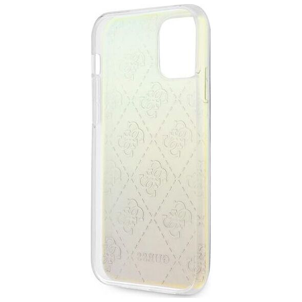 Guess Guess GUHCP12M3D4GIRBL iPhone 12/12 Pro 6,1 opalowy/iridescent hardcase 4G 3D Pattern Collection