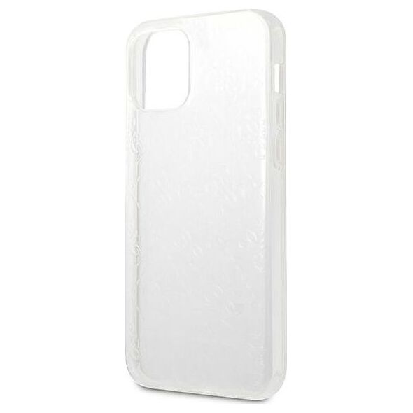 Guess Guess GUHCP12L3D4GTR iPhone 12 Pro Max 6,7 transparent hardcase 4G 3D Pattern Collection