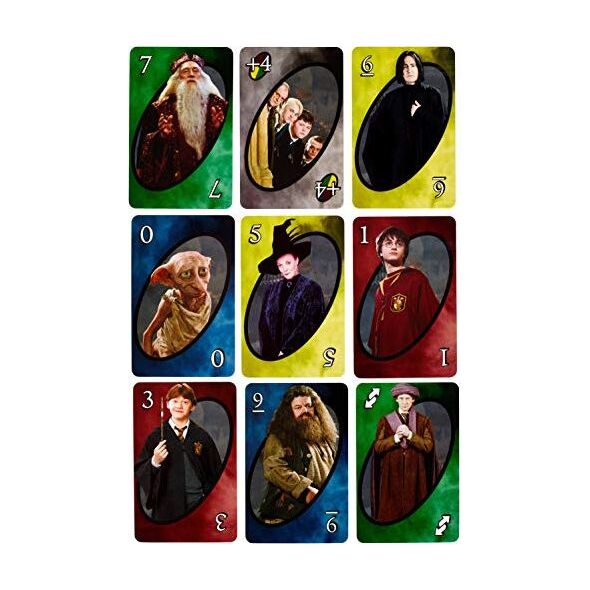 Mattel Karty Uno Harry Potter FNC42