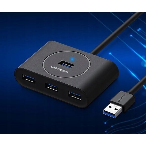 HUB USB Ugreen CR113 4x USB-A 3.0 (UGR601BLK)