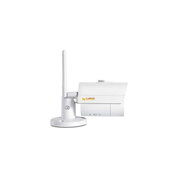 Kamera IP Lupus Electronics Lupus - Kamera IP LE202 3MP WLAN do zastosowań zewnętrznych, gniazdo SD, 100 , noktowizor, wykrywanie ruchu, aplikacja iOS i Android, można ją zintegrować z systemem alarmowym inteligentnego domu LUPUSEC