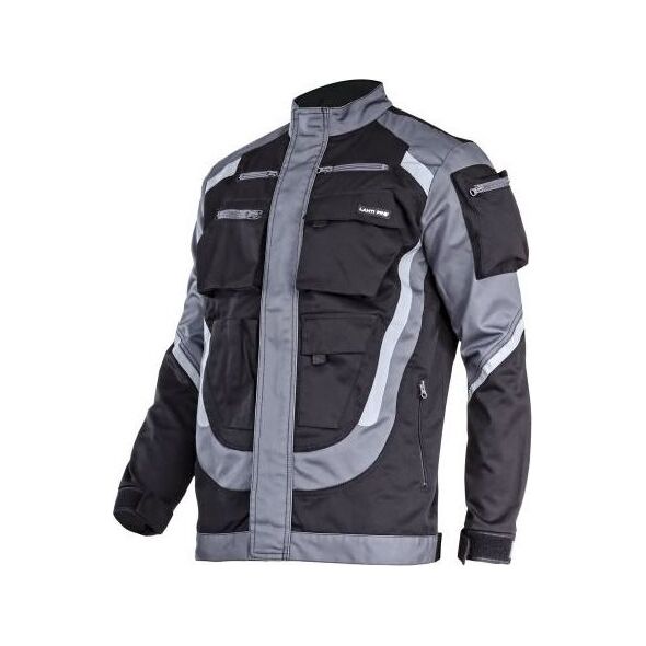 Lahti Pro BLUZA CZARNO-SZARA Z PASAMI ODBLASK., "3XL", CE, LAHTI