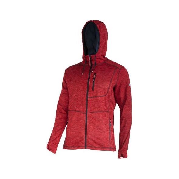 Lahti Pro BLUZA Z KAPTUREM I SUWAKIEM CZERWONA, "3XL", CE, LAHTI