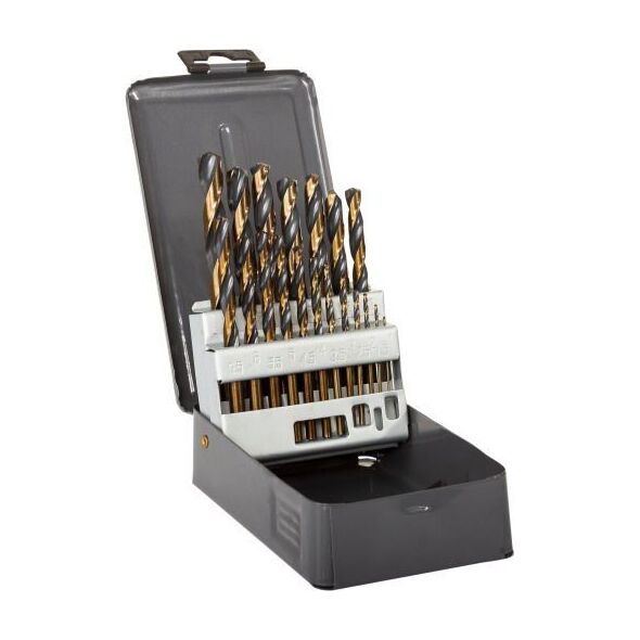 Wiertło Pro-Line Wiertła do metalu HSS DIN338 19 szt. 1-10 mm