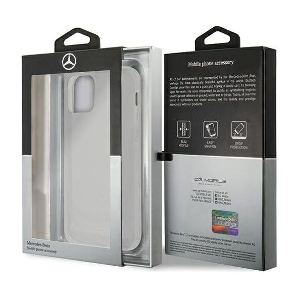 Mercedes Mercedes MEHCP12LARCT iPhone 12 Pro Max 6,7" clear hardcase Transparent Line