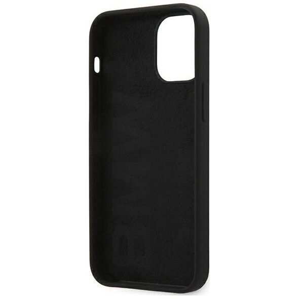 BMW Etui BMW BMHCP12SSILBK iPhone 12 mini 5,4" czarny/black hardcase Silicone Signature