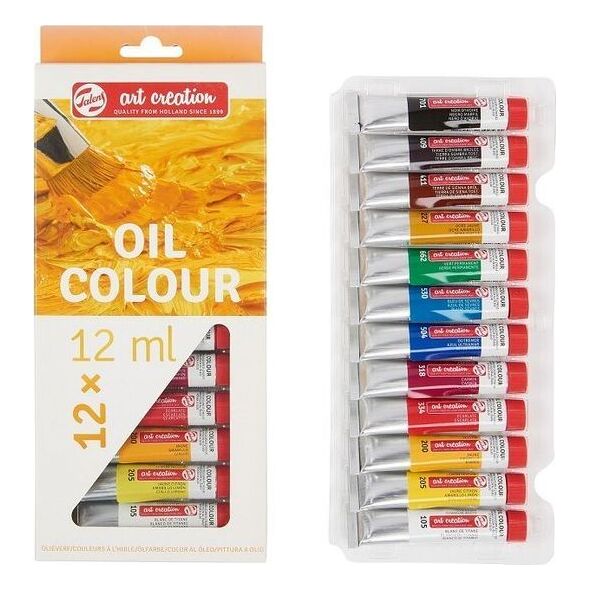 Artequipment TALENS Art Creation Farby olejne 12 x 12 ml uniw
