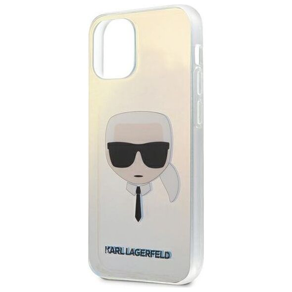 Karl Lagerfeld Etui Karl Lagerfeld KLHCP12SPCKHML do iPhone 12 mini 5,4 multicolor hardcase Iridescent Karl`s Head