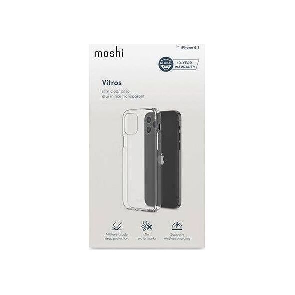 Moshi Moshi Vitros - Etui na iPhone 12 / iPhone 12 Pro (przezroczysty)
