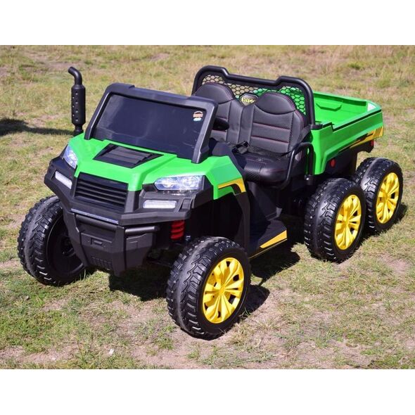 Super Toys BUGGY 6 KOŁOWY DLA 2 DZIECI, WYWROTKA, MIĘKKIE KOŁA, MIEKKIE SIEDZENIE, NAJMOCNIEJSZA WERSJA/A730-2 uniwersalny