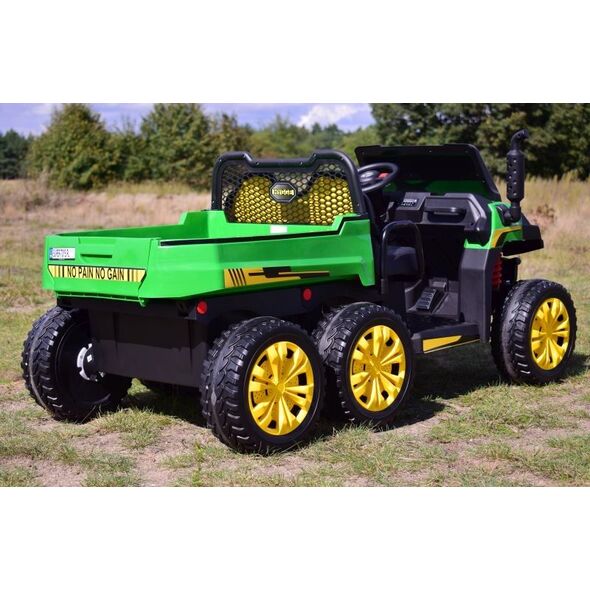 Super Toys BUGGY 6 KOŁOWY DLA 2 DZIECI, WYWROTKA, MIĘKKIE KOŁA, MIEKKIE SIEDZENIE, NAJMOCNIEJSZA WERSJA/A730-2 uniwersalny