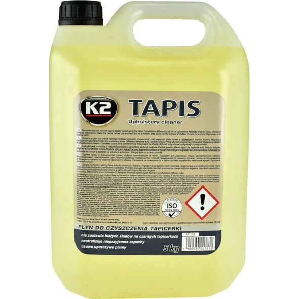 K2 K2 Tapis płyn do czyszczenia i prania tapicerki 5kg uniwersalny