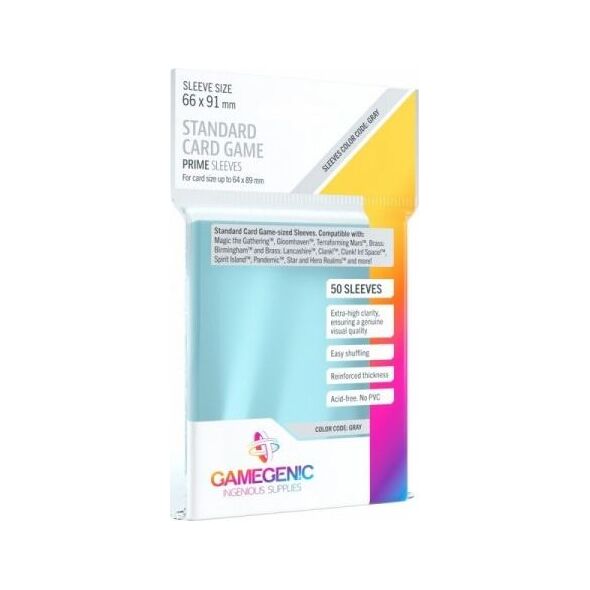 Gamegenic Koszulki na karty 66x91mm Prime Stand 50 sztuk