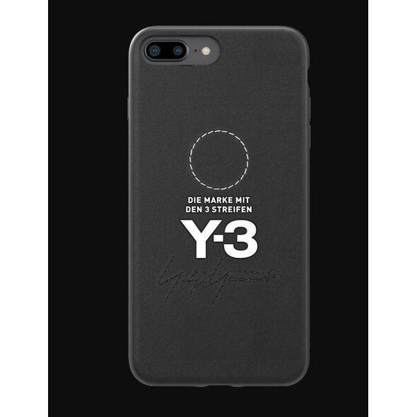 Adidas ETUI ADIDAS Y-3 MOULDED CASE LEATHER IPHONE 6 PLUS / 7 PLUS / 8 PLUS CZARNE standard