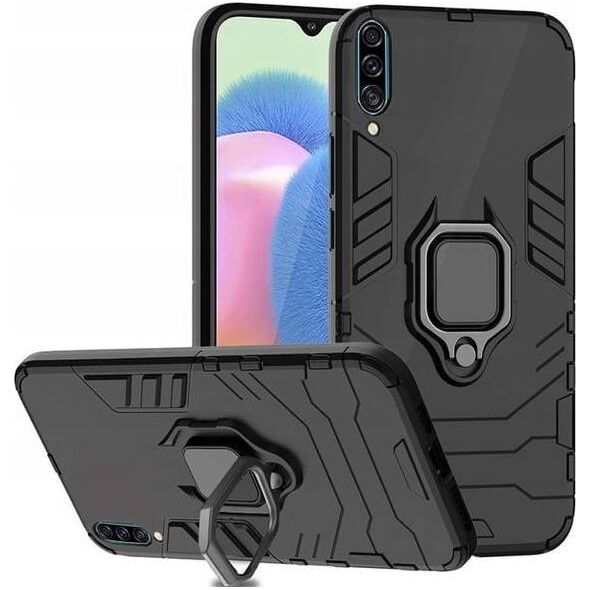 ETUI ARMOR RING MAGNETIC HUAWEI P40 CZARNY standard