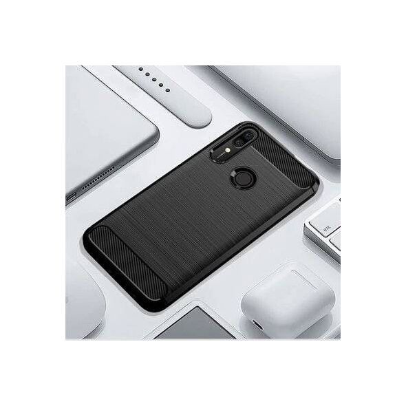 CASE ETUI CARBON LUX CZARNY HUAWEI P SMART PRO 2020 standard