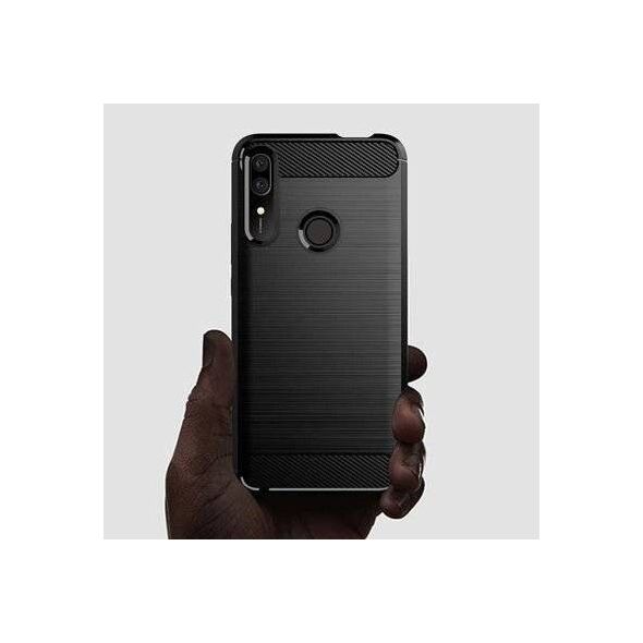 CASE ETUI CARBON LUX CZARNY HUAWEI P SMART PRO 2020 standard
