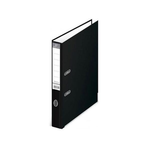 Segregator Interdruk 2-dźwigniowy A4 50mm czarny (394075)