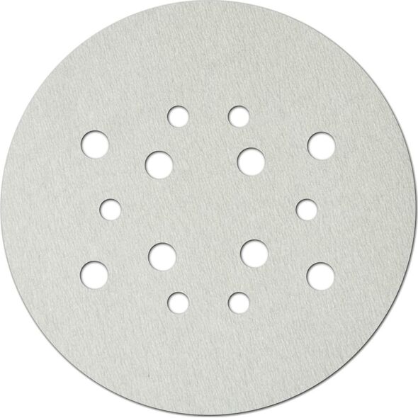 Dedra Tarczki ścierne białe uniwersalne 225mm,grad180,rzep,kpl5szt