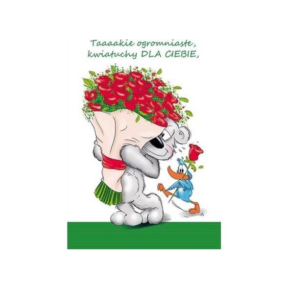 Stamp Karnet Happy B6 + koperta wzór nr 19