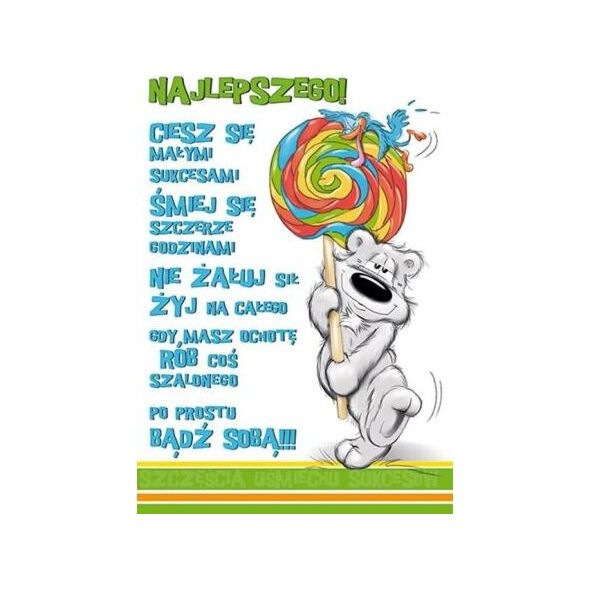 Stamp Karnet Happy B6 + koperta wzór nr 24