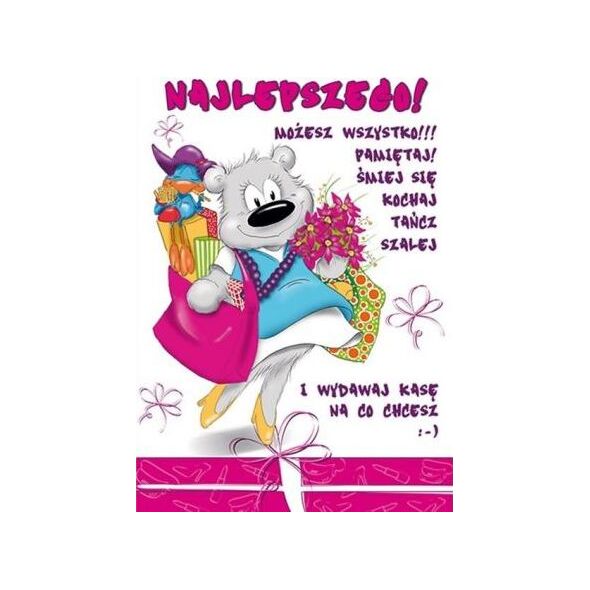 Stamp Karnet Happy B6 + koperta wzór nr 21