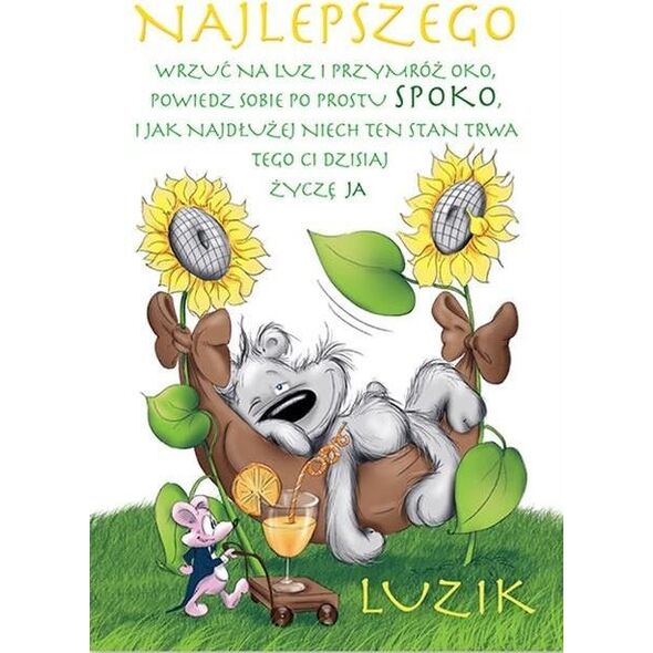 Stamp Karnet Happy B6 + koperta wzór nr 15