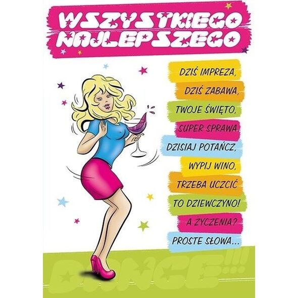 Stamp Karnet Comic B6 + koperta wzór nr 30