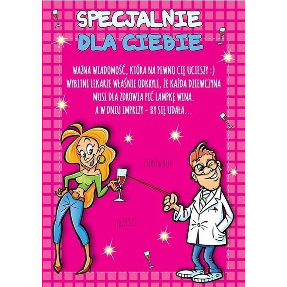 Stamp Karnet Comic B6 + koperta wzór nr 24