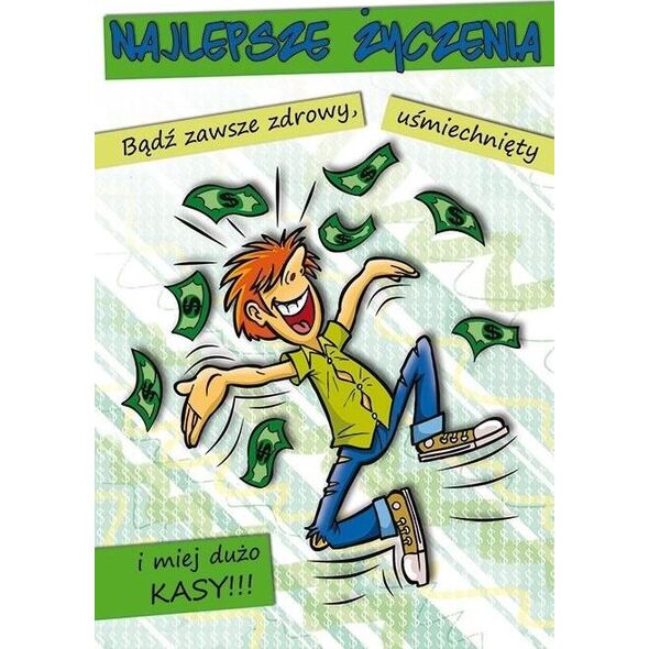 Stamp Karnet Comic B6 + koperta wzór nr 15