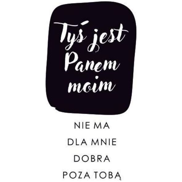 Szaron Podstawka korkowa - Tyś jest Panem moim ciemne