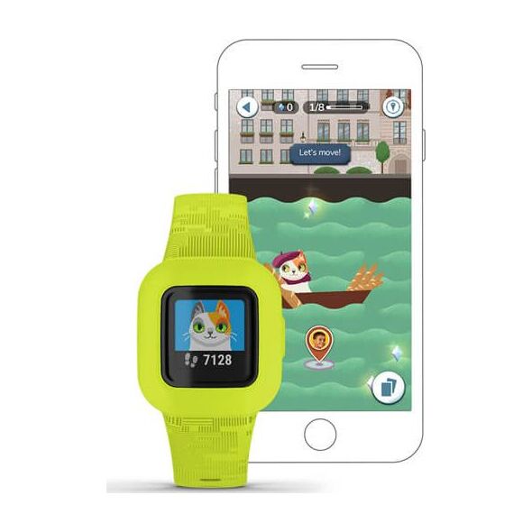 Smartband Garmin Vivofit Junior 3 Moro Zielony