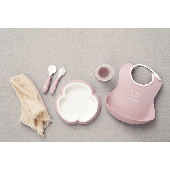 BabyBjorn BABYBJORN - Baby Dinner Set - Powder Pink