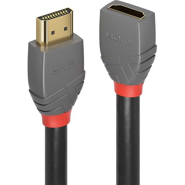 Kabel Lindy HDMI - HDMI 2m szary (36477)