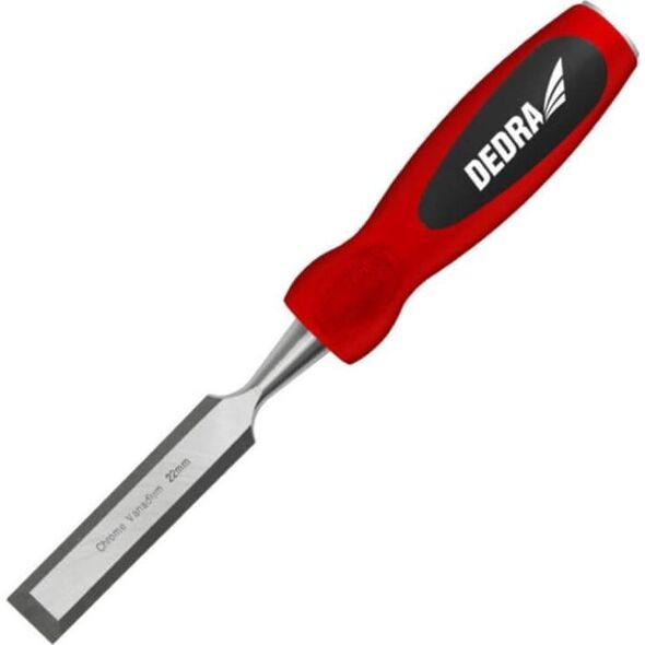 Dedra Dłuto 22mm, stal CrV, dwumateriałowy uchwyt